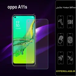 گلس محافظ صفحه نمایش نانو بلک اورجینال گوشی اوپو Oppo A11s