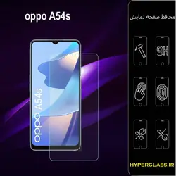 گلس محافظ صفحه نمایش نانو بلک اورجینال گوشی اوپو Oppo A54s