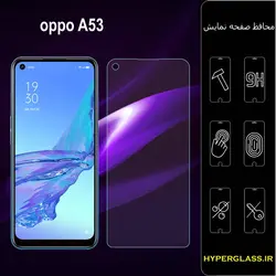 گلس محافظ صفحه نمایش نانو بلک اورجینال گوشی اوپو Oppo A53