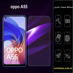گلس محافظ صفحه نمایش نانو بلک اورجینال گوشی اوپو Oppo A55