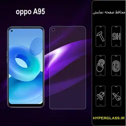 گلس محافظ صفحه نمایش نانو بلک اورجینال گوشی اوپو Oppo A95