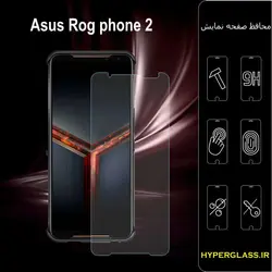 گلس محافظ صفحه نمایش نانو بلک اورجینال گوشی ایسوس Asus ROG Phone 2