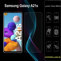 گلس محافظ صفحه نمایش نانو بلک اورجینال گوشی سامسونگ Samsung A 21s