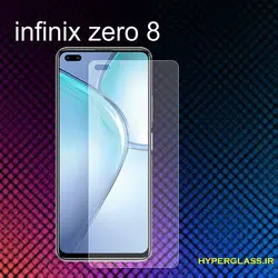 گلس محافظ صفحه نمایش نانو بلک اورجینال گوشی اینفینیکس Infinix Zero 8