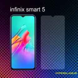 گلس محافظ صفحه نمایش نانو بلک اورجینال گوشی اینفینیکس Infinix Smart 5