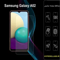 گلس محافظ صفحه نمایش نانو بلک اورجینال گوشی سامسونگ Samsung A 02