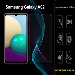 گلس محافظ صفحه نمایش نانو بلک اورجینال گوشی سامسونگ Samsung A 02
