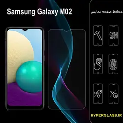 گلس محافظ صفحه نمایش نانو بلک اورجینال گوشی سامسونگ Samsung M02