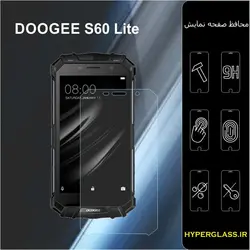 گلس محافظ صفحه نمایش نانو بلک اورجینال گوشی دوجی DOOGEE S60 Lite