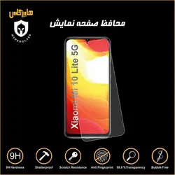 گلس محافظ صفحه نمایش نانو بلک اورجینال گوشی شیاومی Xiaomi Mi 10 lite