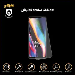 گلس محافظ صفحه نمایش نانو بلک اورجینال گوشی موتورولا Motorola G 5G Plus