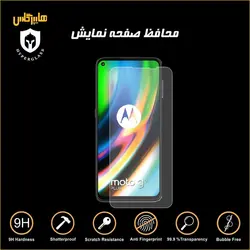 گلس محافظ صفحه نمایش نانو بلک اورجینال گوشی موتورولا Motorola G9 Plus