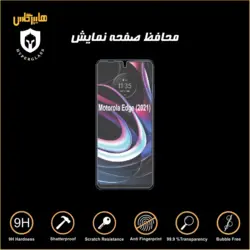 گلس محافظ صفحه نمایش نانو بلک اورجینال گوشی موتورولا Motorola Edge 2021