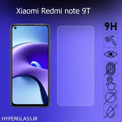 گلس محافظ صفحه نمایش نانو بلک اورجینال گوشی شیاومی Xiaomi Redmi Note 9T