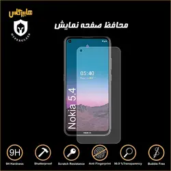 گلس محافظ صفحه نمایش نانو بلک اورجینال گوشی نوکیا Nokia 5.4