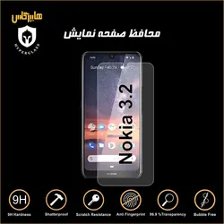 گلس محافظ صفحه نمایش نانو بلک اورجینال گوشی نوکیا Nokia 3.2