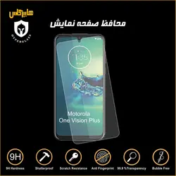 گلس محافظ صفحه نمایش نانو بلک اورجینال گوشی موتورولا Motorola One Vision Plus