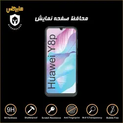 گلس محافظ صفحه نمایش نانو بلک اورجینال گوشی هواوی Huawei Y8p