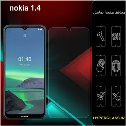 گلس محافظ صفحه نمایش نانو بلک اورجینال گوشی نوکیا  Nokia 1.4