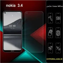 گلس محافظ صفحه نمایش نانو بلک اورجینال گوشی نوکیا Nokia 3.4