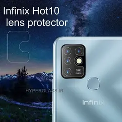 گلس لنز اینفینیکس hot10