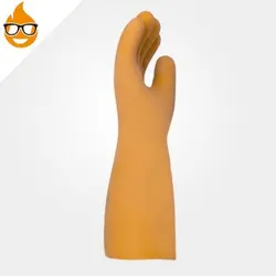 دستکش عایق برق SECURA کلاس ۱ – ۱۰۰۰۰ ولت زرد