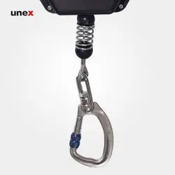 قرقره ترمزدار PROTEKT با کابل فولادی ۶ متری