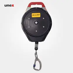 قرقره ترمزدار PROTEKT با کابل فولادی ۲۰ متری