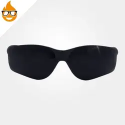 عینک ایمنی ای تی صد و هجده – AT 118 ، توتاص – TOTAS ، عینک جوشکاری ، جوشکاری نور ۹ ، رنگ دودی