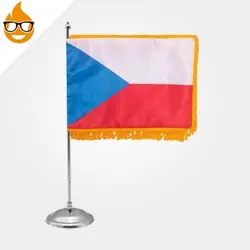 پرچم کشور جمهوری چک، ۲۰*۳۰ سانتی متر، ابزار ایمنی شهپر، پرچم، ایرانی