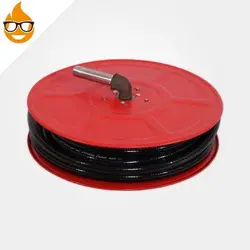 قرقره حوض ریلی با شیلنگ مخصوص داخل جعبه