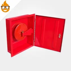 جعبه آتش نشانی با قرقره قفل پرشی  ۶۰*۵۰