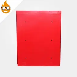 جعبه آتش نشانی آریا با قرقره ۷۵*۶۰ قرمز