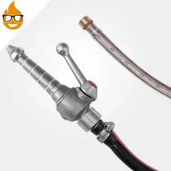 قرقره حوض ریلی آریا با شیلنگ و نازل