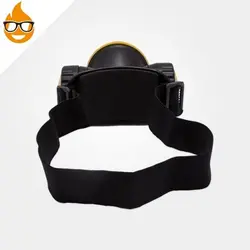 چراغ روی کلاهی لامپی مشکی