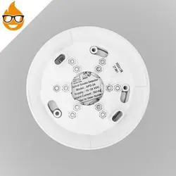 دتکتور دود فتوالکتریک ۲۴ ولت APD-24، آریاک – ARIAK، دتکتور دودی، سفید، ایرانی