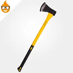 تبر استیل A.S.K نود سانتی زرد مشکی