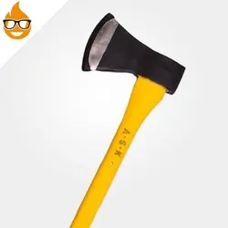 تبر استیل A.S.K نود سانتی زرد مشکی