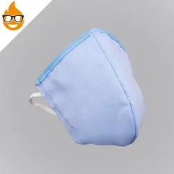 ماسک پارچه ای ، ماسک تنفسی ، رنگ آبی ، ساخت ایران