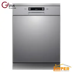 ماشین ظرفشویی جی پلاس GDW-M4573NS تیتانیوم | هایپر تخفیفان