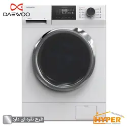 ماشین لباسشویی دوو DWK-UN810S نقره ای | هایپر تخفیفان