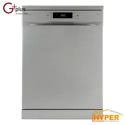 ماشین ظرفشویی جی پلاس GDW-L463S نقره ای 14 نفره | هایپر تخفیفان