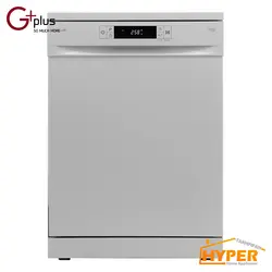 ماشین ظرفشویی جی پلاس GDW-L463W سفید 14 نفره | هایپر تخفیفان