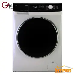 ماشین لباسشویی جی پلاس GWM-K8540T نقره ای 8 کیلویی | هایپر تخفیفان