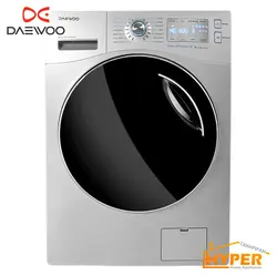 ماشین لباسشویی دوو DWK-9542 نقره ای 9 کیلویی | هایپر تخفیفان