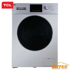 ماشین لباسشویی تی سی ال M72 ASBL نقره ای 7 کیلویی | هایپر تخفیفان