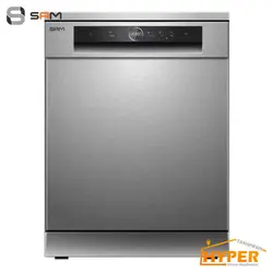 ماشین ظرفشویی سام DW185S نقره ای 14 نفره | هایپر تخفیفان