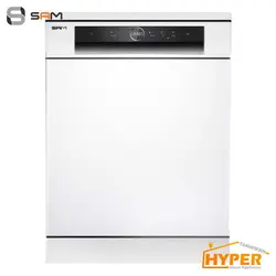 ماشین ظرفشویی سام DW185W سفید 14 نفره | هایپر تخفیفان