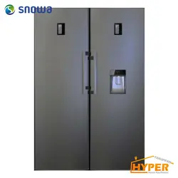یخچال فریزر دوقلو اسنوا SN5-0190TI SN6-0190TI تیتانیوم | هایپر تخفیفان