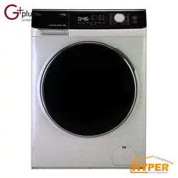 ماشین لباسشویی جی پلاس GWM-K846S نقره ای 8 کیلویی